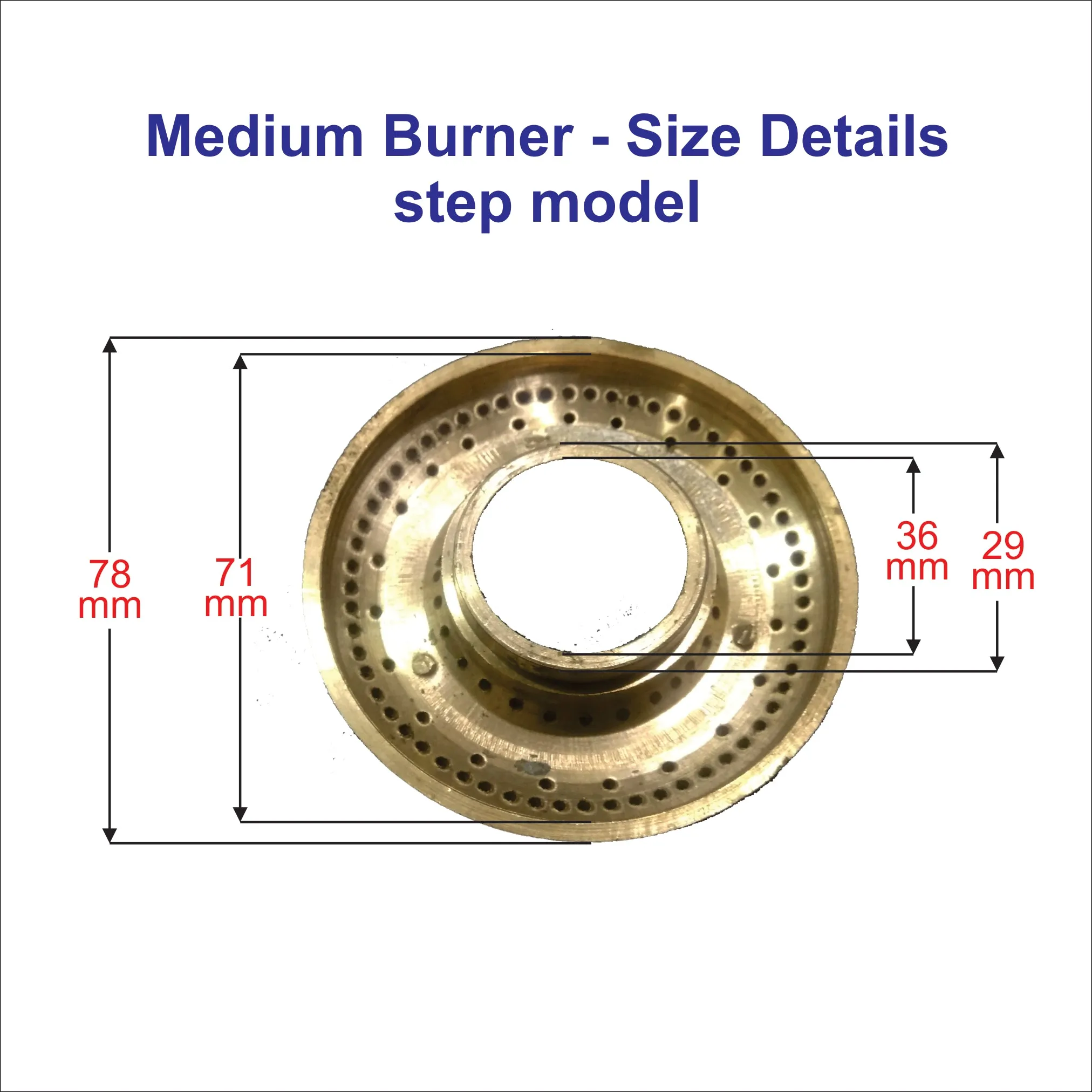 2 Nos gas stove burner for Butteefly stove 1 & 2