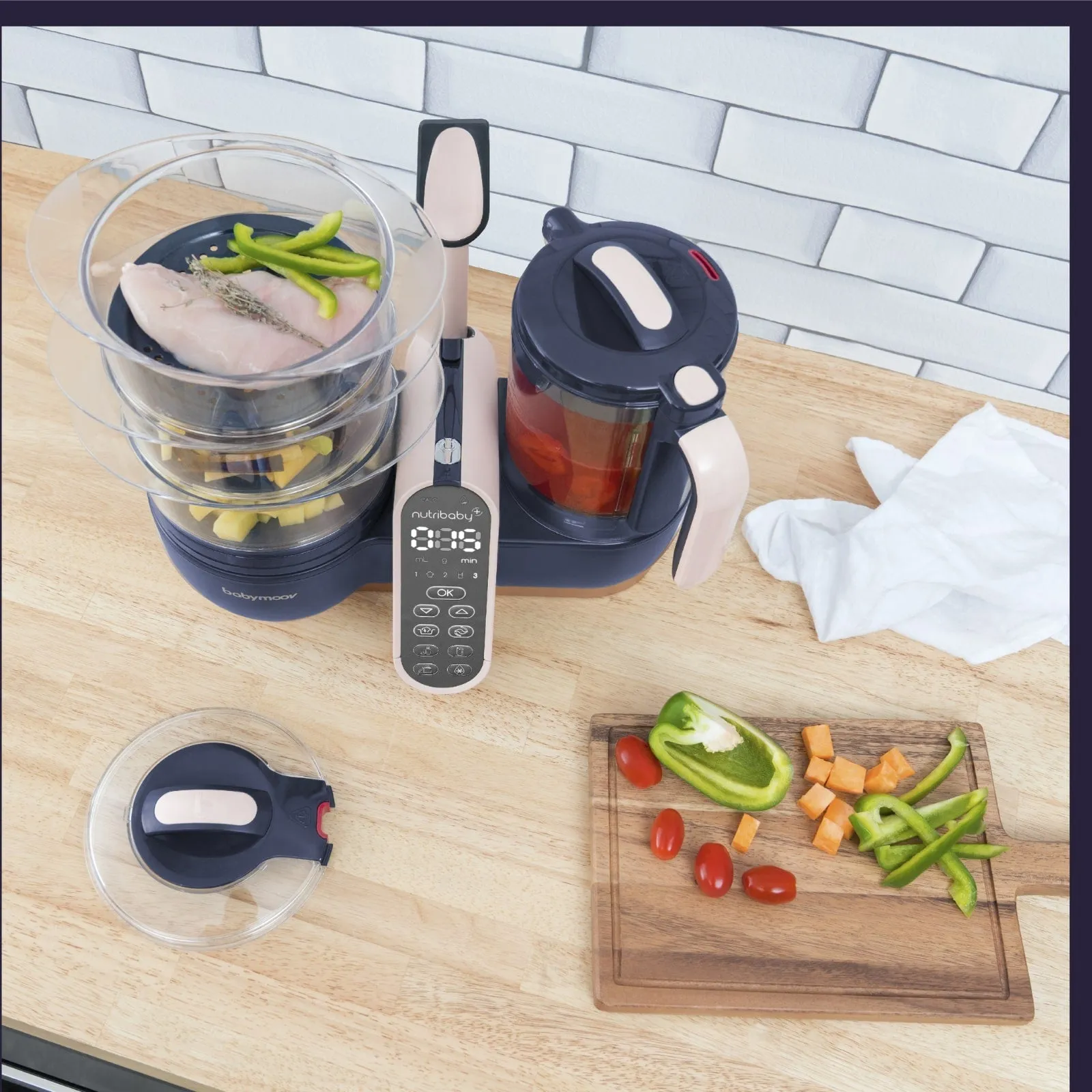 Babymoov Duo Meal 6-in-1 Food Prep System