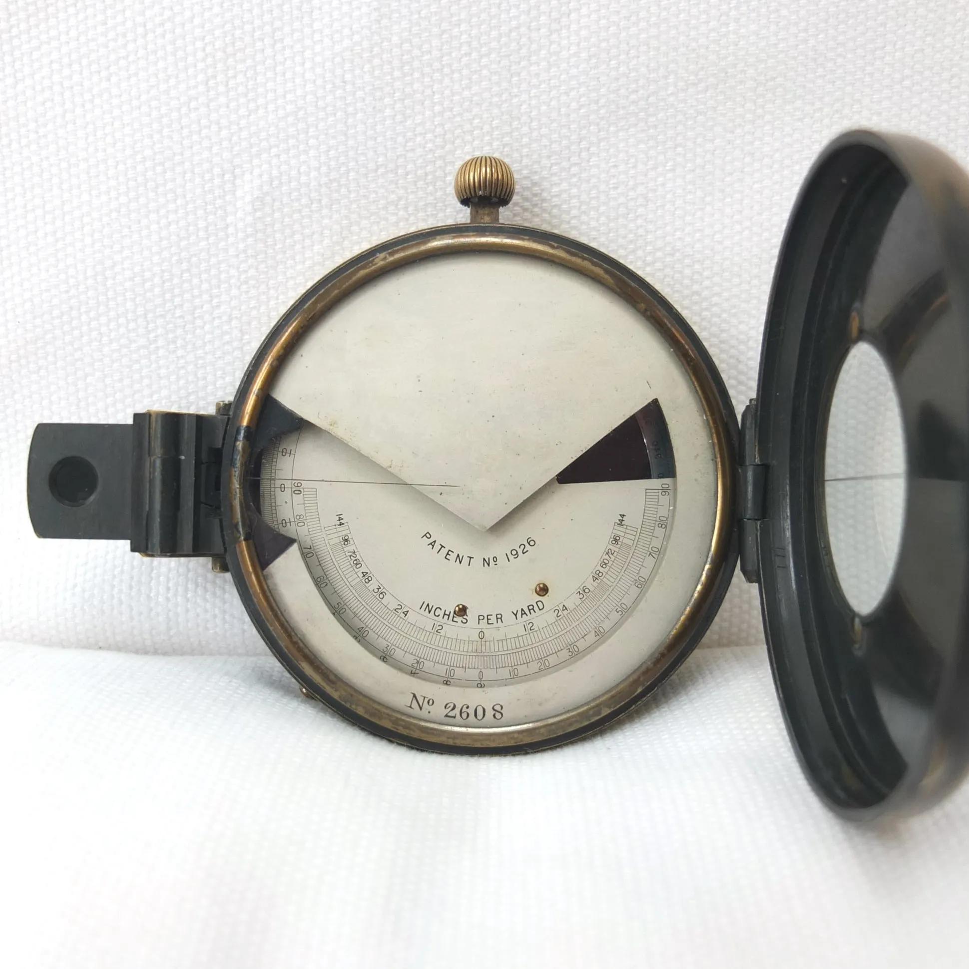 Barker Patent Prismatic Compass Clinometer c.1890