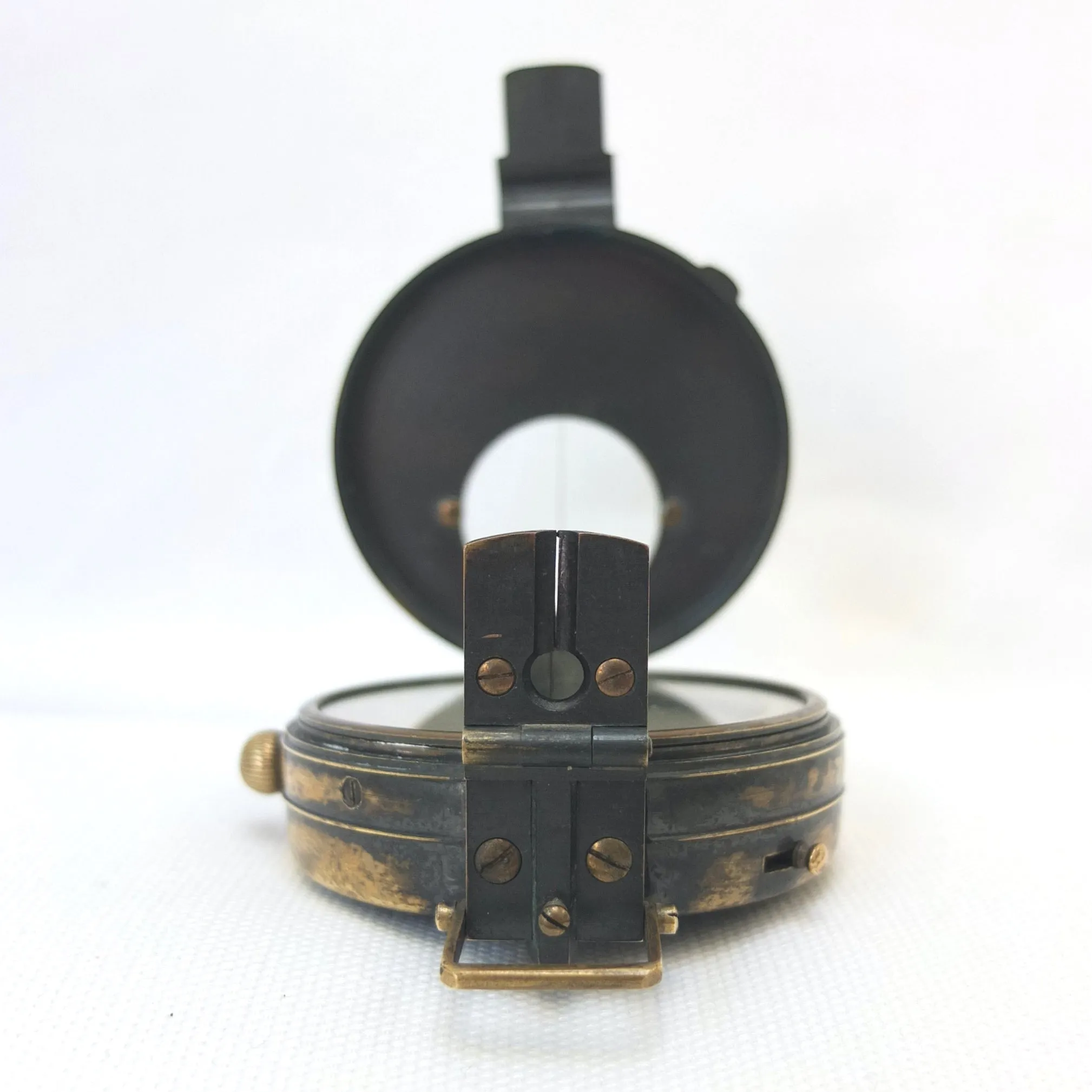 Barker Patent Prismatic Compass Clinometer c.1890