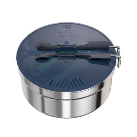 Camping cooking set for 2 - 1.6 litres