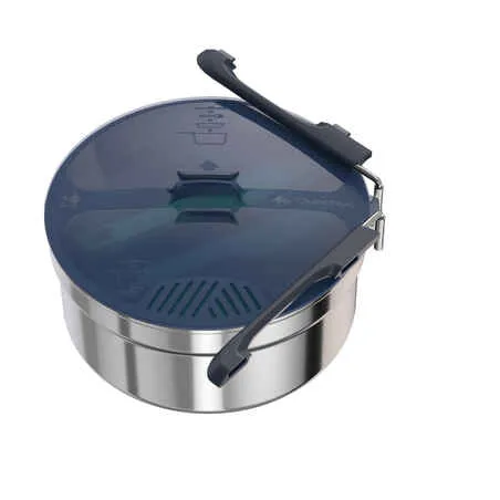 Camping cooking set for 2 - 1.6 litres