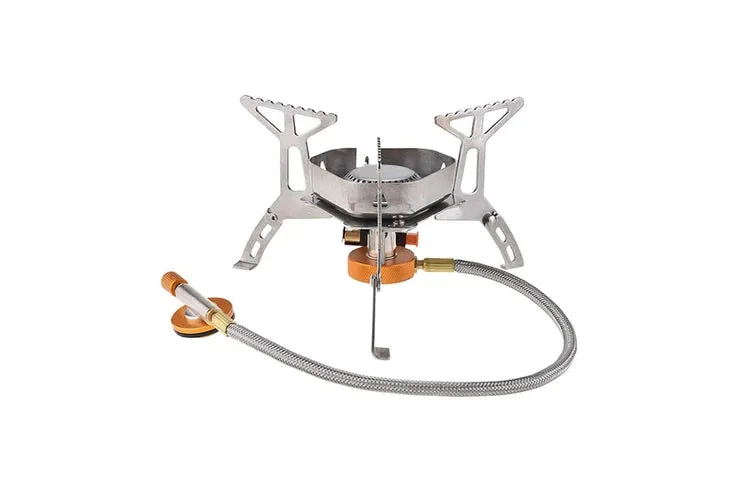 Camping Windbreak Burner Outdoor Portable Gas Stove K-101