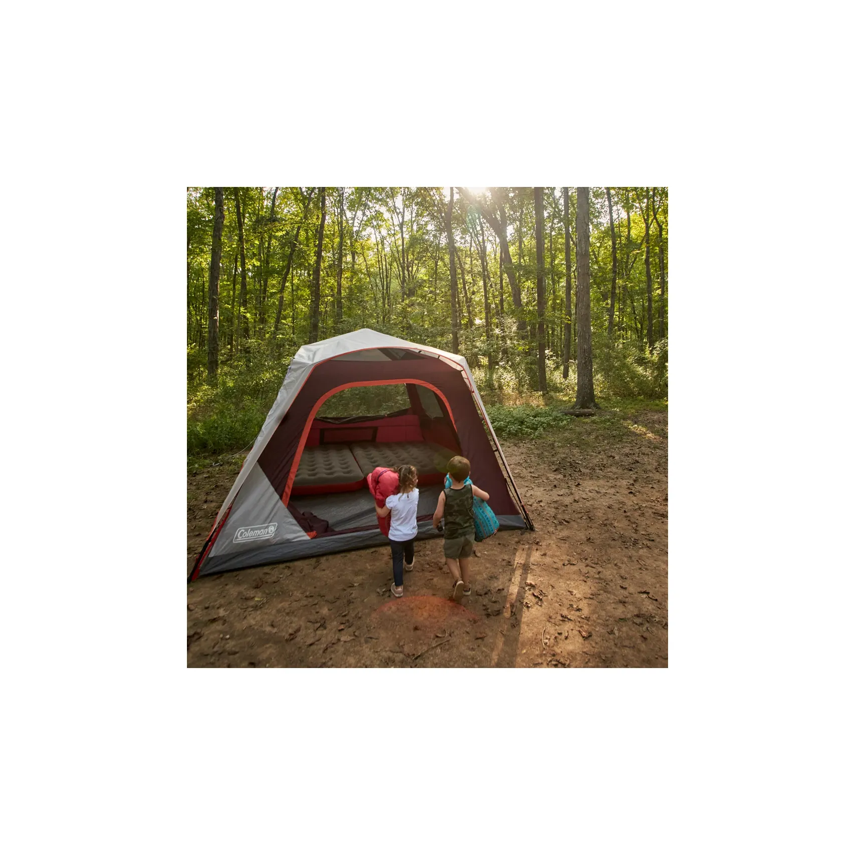 Coleman Skylodge 8-Person Instant Camping Tent - Blackberry [2000038276]