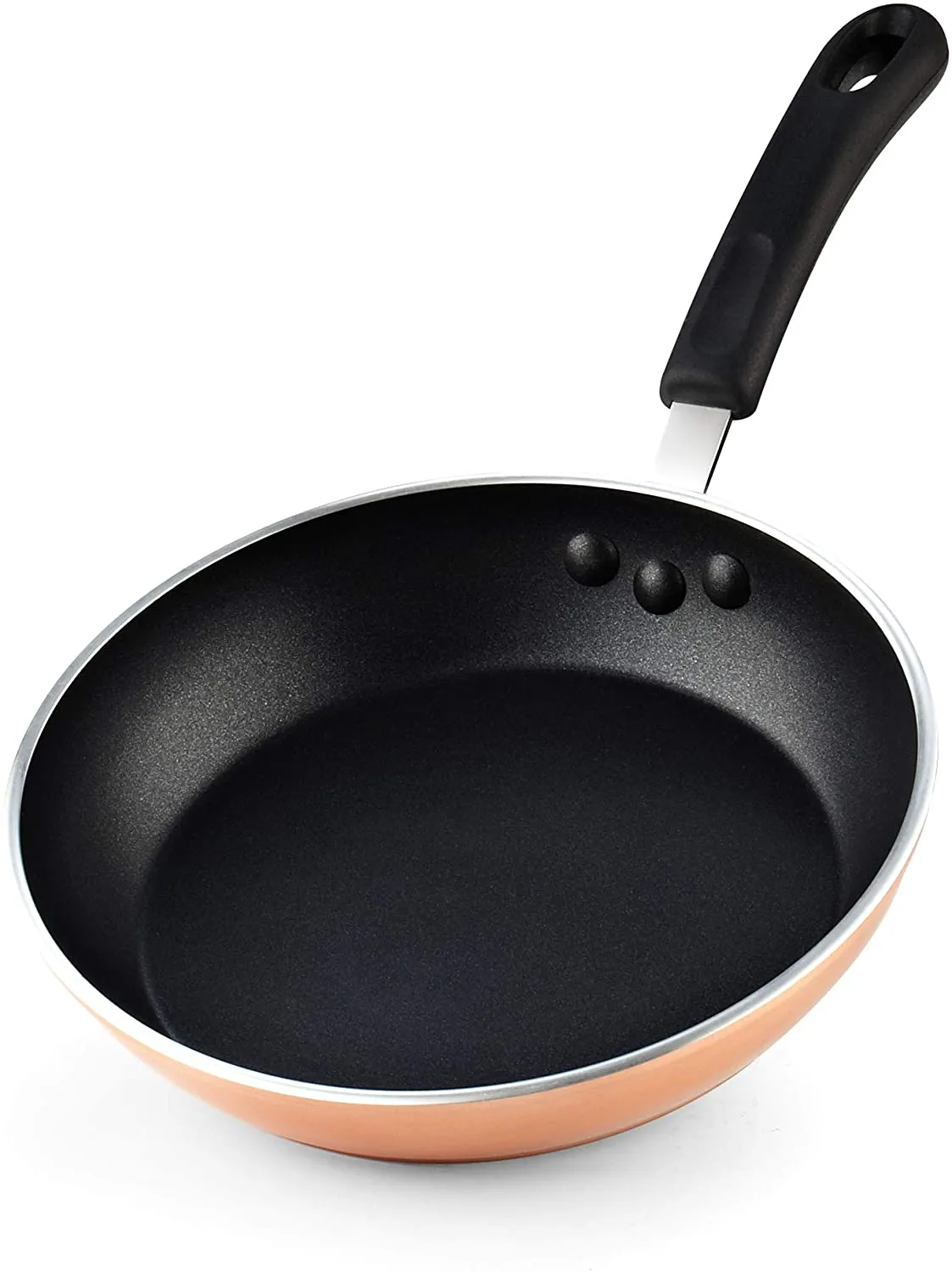 Cook N Home 02613 Nonstick Saute Omelet Skillet 3-Piece Fry Pan Set