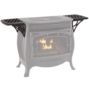Duluth Forge Shelves for Vent Free Gas Stove - Model# FDSR25SG