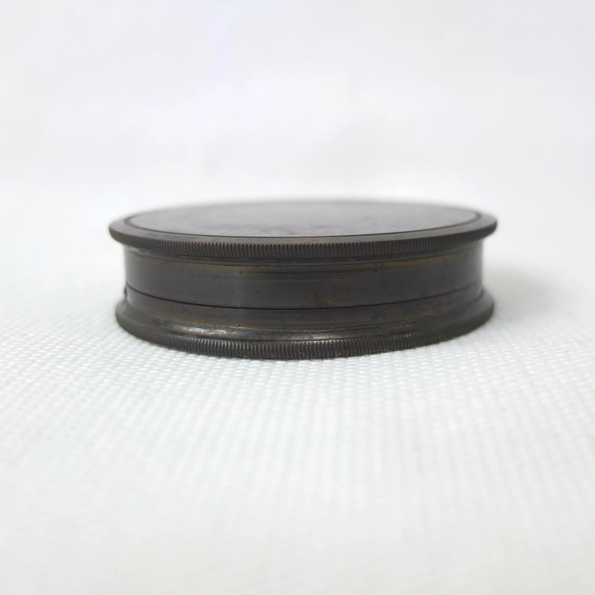 Edwardian Brass Box Pocket Compass c.1900