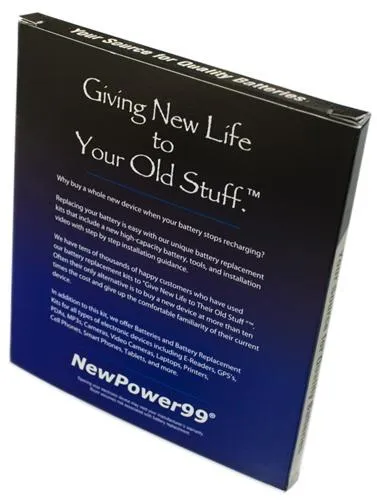 Garmin Nuvi 2455LM Battery Replacement Kit with Tools, Video Instructions and Extended Life Battery