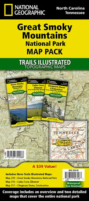 Great Smoky Mountains Map Bundle
