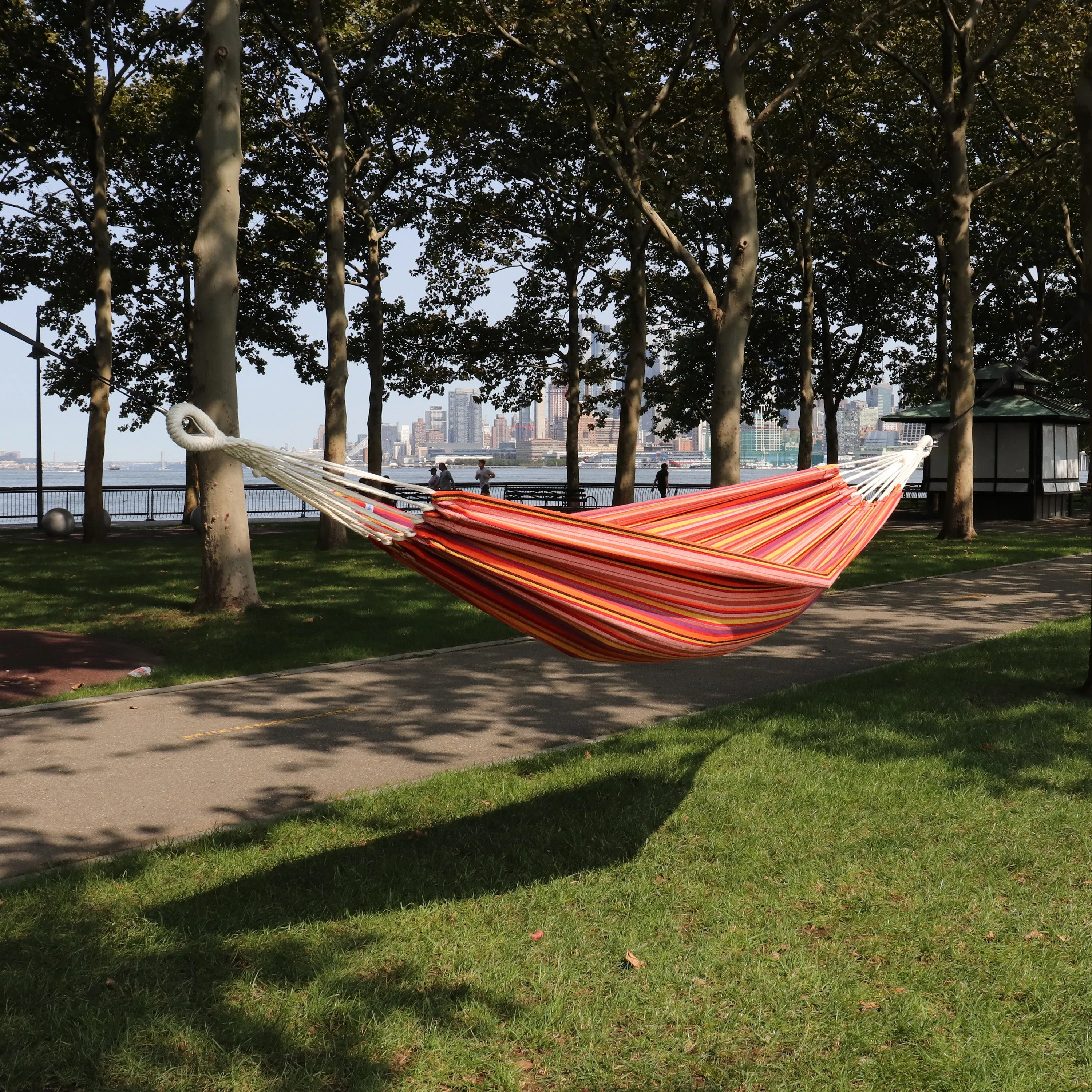 Hammock in a Bag w/ Rope loops & Hanging Hardware | 40-in. Wide | 220 Lb. Capacity