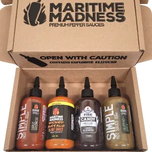 Hot Sauce Gift Set - Mild Flavours