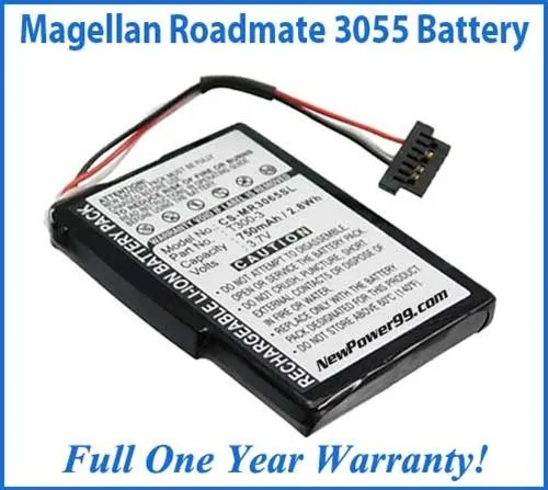 Magellan Roadmate 3055 Battery Replacement Kit with Tools, Video Instructions and Extended Life Battery
