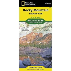 National Geographic Trails Illustrated Rocky Mountain National Park Map