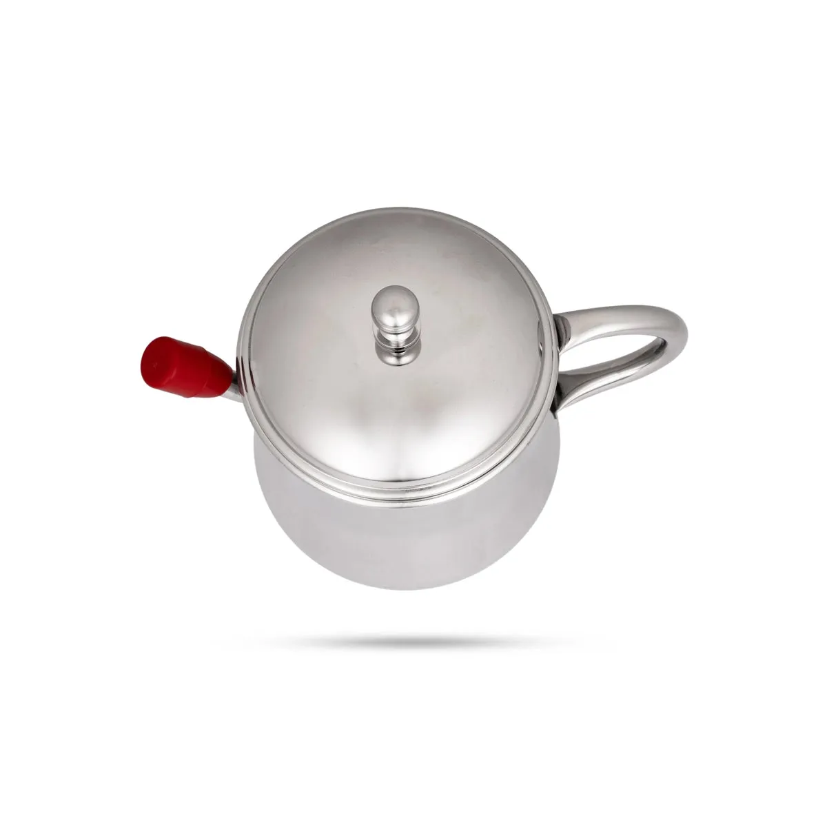 Oil Pot - 6.5 x 7 Inches | Stainless Steel Oil Pot/ Stainless Steel Tea Pot for Home/ 305 Gms Approx
