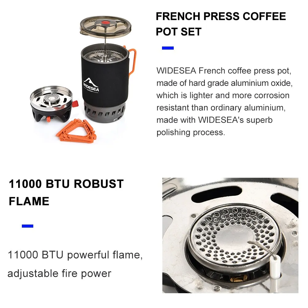 Outdoor Gas Stove Burner for Easy and Portable Cooking