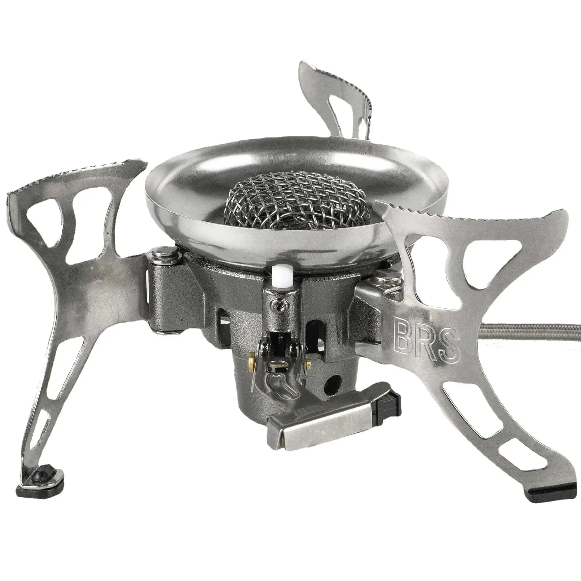 Outdoor Hiking Camping Gas Stove Big Power Portable Collapsible Windproof Camp Stove Cookware Picnic 3500W BRS-15 Refill Adaptor