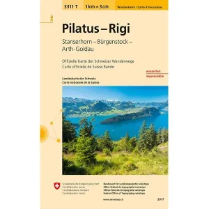 Pilatus - Rigi Walking Map 3311T