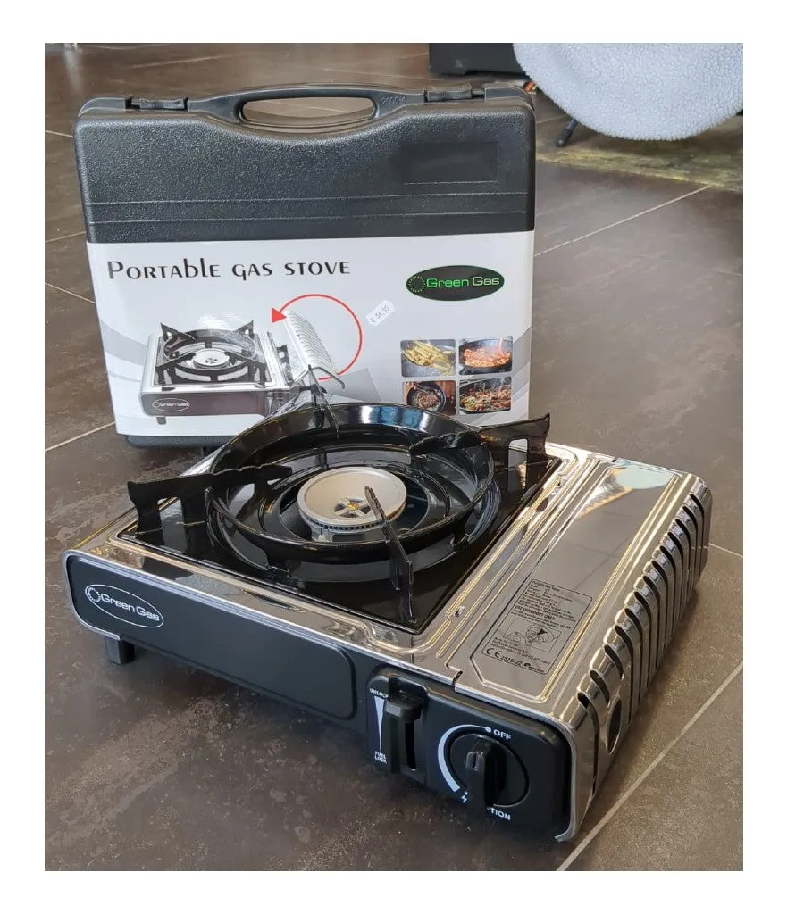 PORTABLE GAS STOVE - GREEN GAS