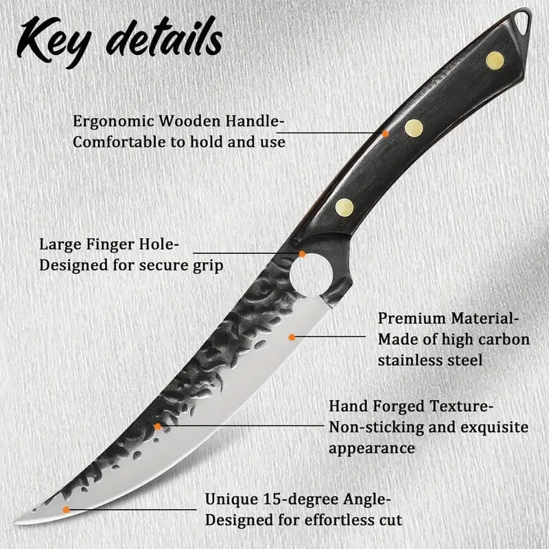 Premium High-Carbon Steel Utility Knife