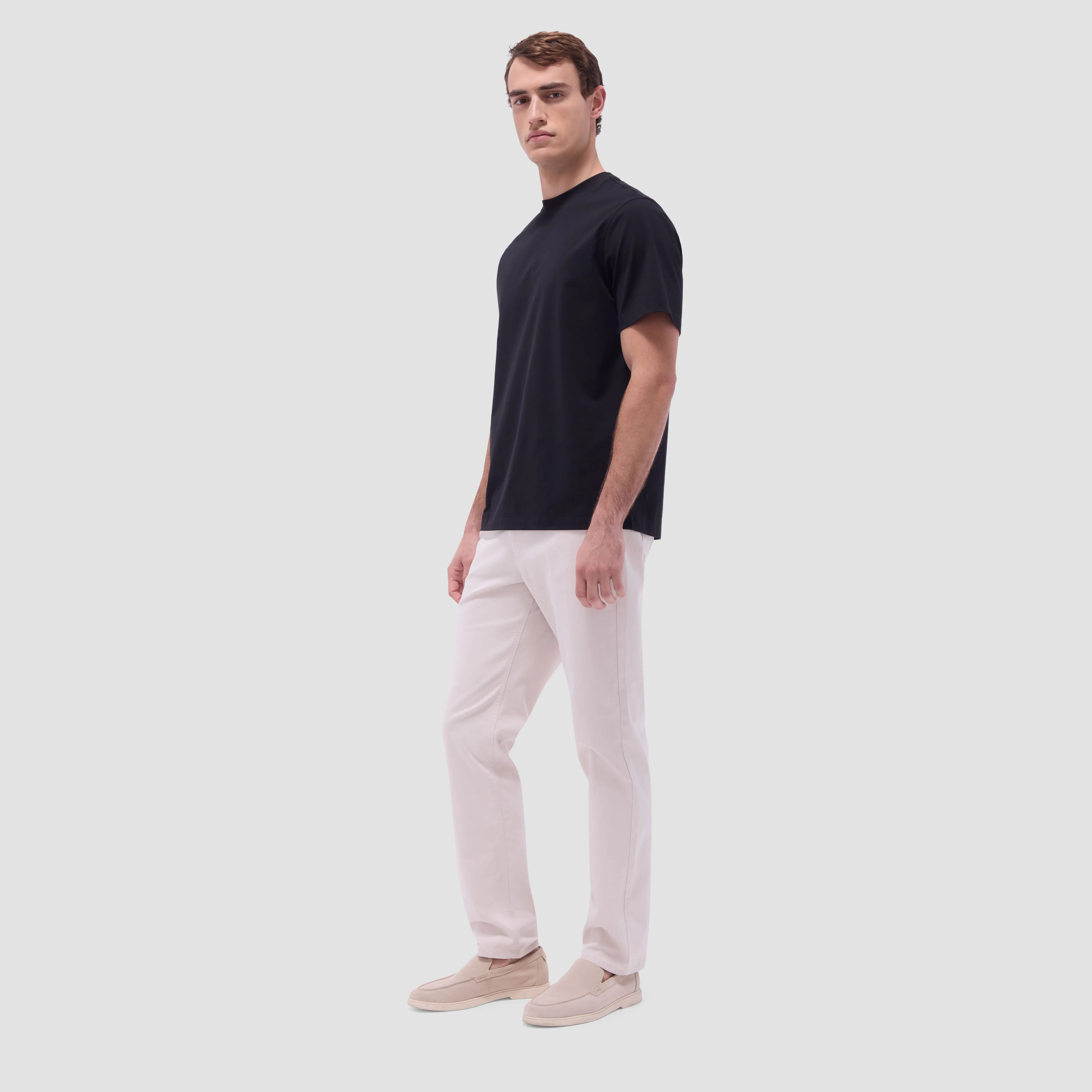 Rufus Solid OoohCotton Crew Neck T-Shirt