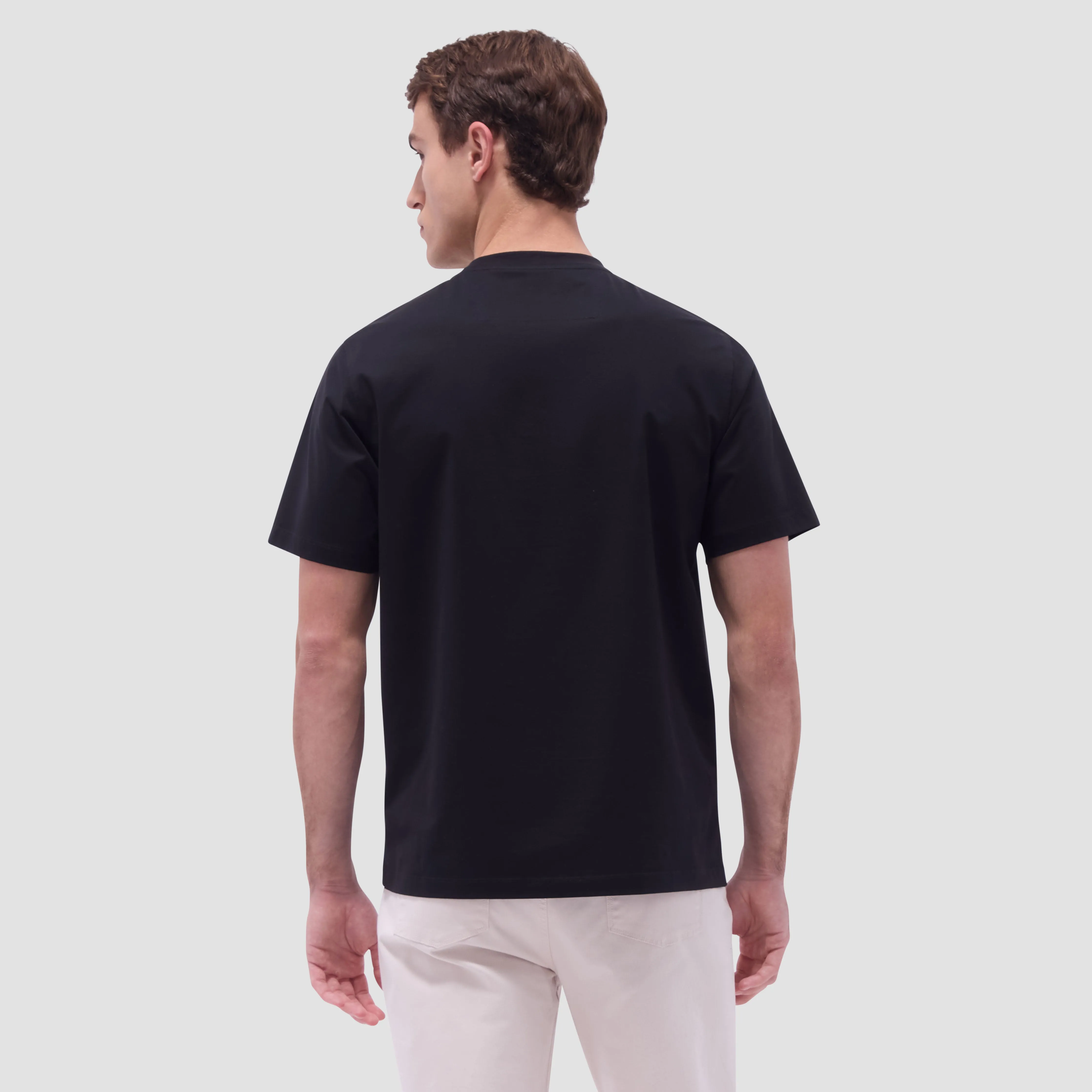 Rufus Solid OoohCotton Crew Neck T-Shirt