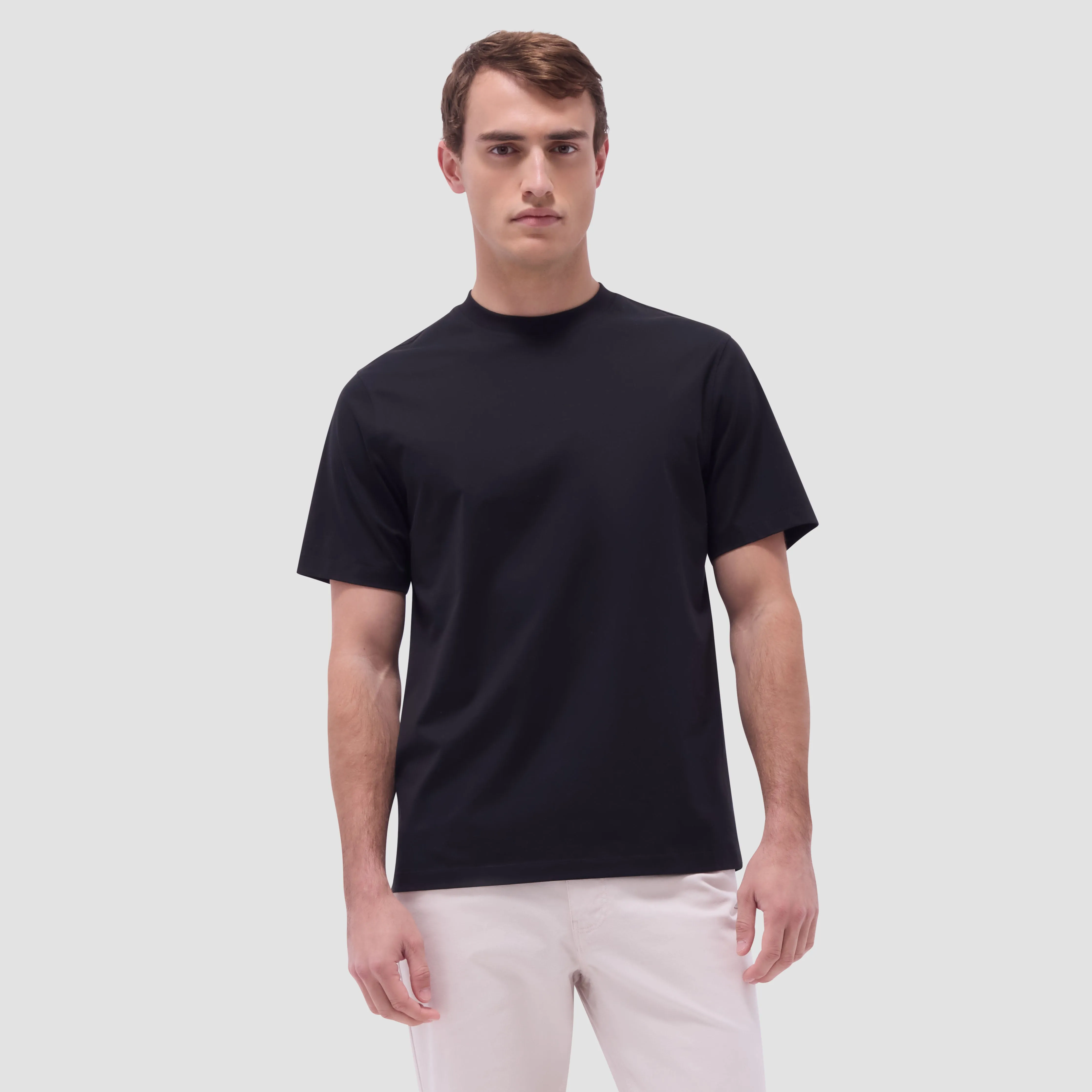 Rufus Solid OoohCotton Crew Neck T-Shirt