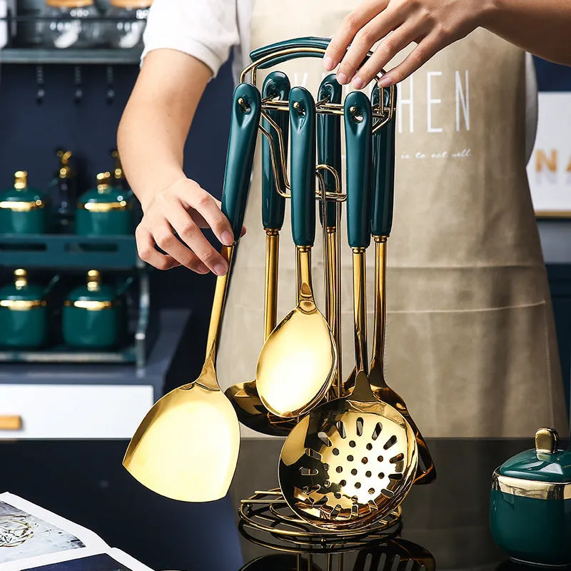 Steel  Kitchen Utensil Cooking Set