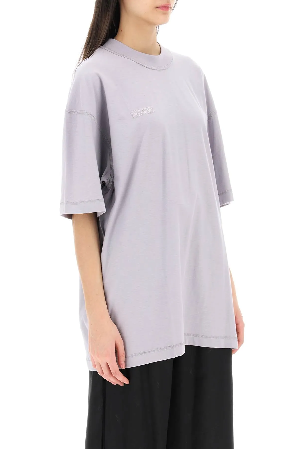 Vetements oversized organic cotton t-shirt