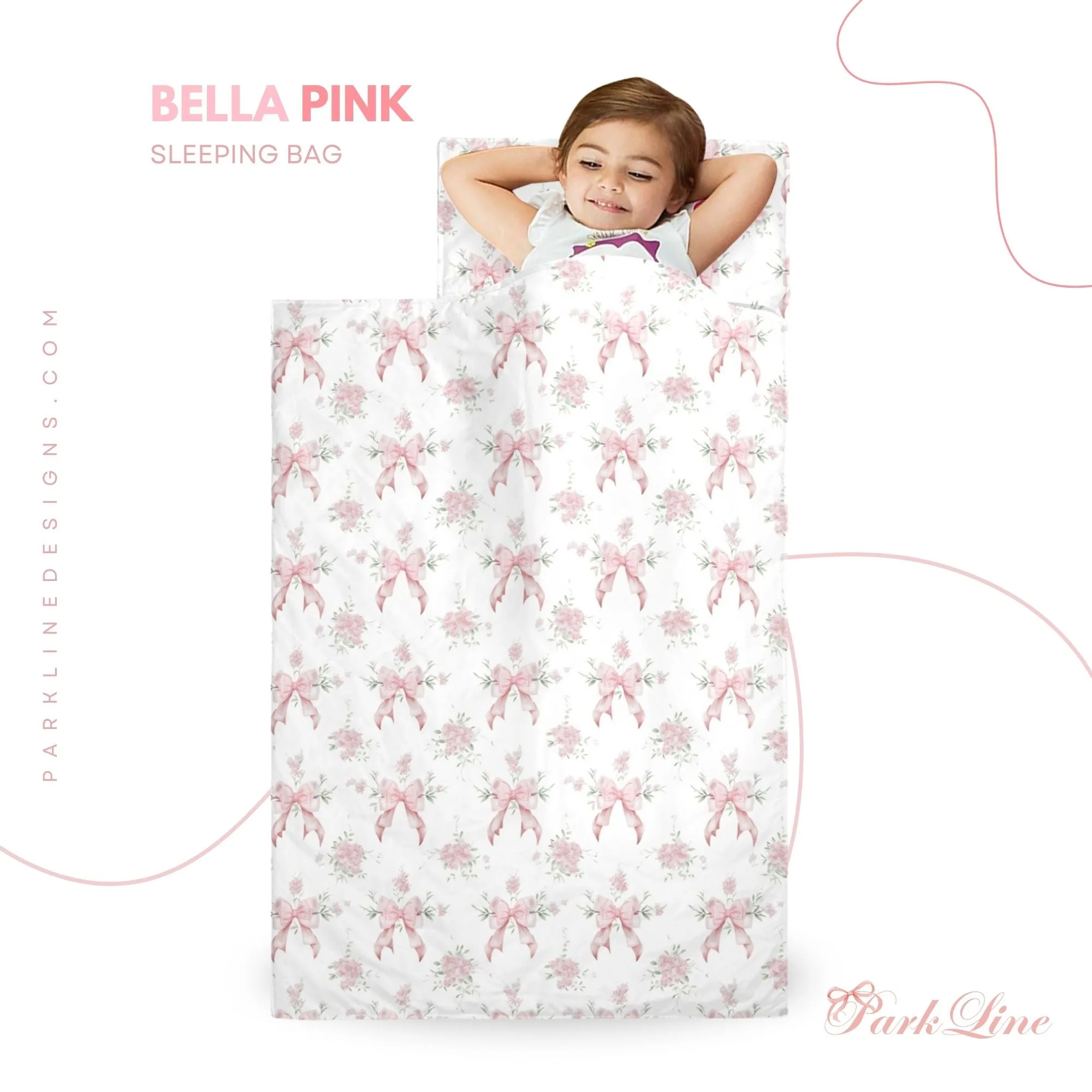 Victoria Pink Kids' Long Sleeping Bag | A Catchy Blend of Comfort & Style | Lightweight and Durable Sleeping Bag for Kids (Copy)