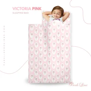 Victoria Pink Kids' Long Sleeping Bag | A Catchy Blend of Comfort & Style | Lightweight and Durable Sleeping Bag for Kids (Copy)