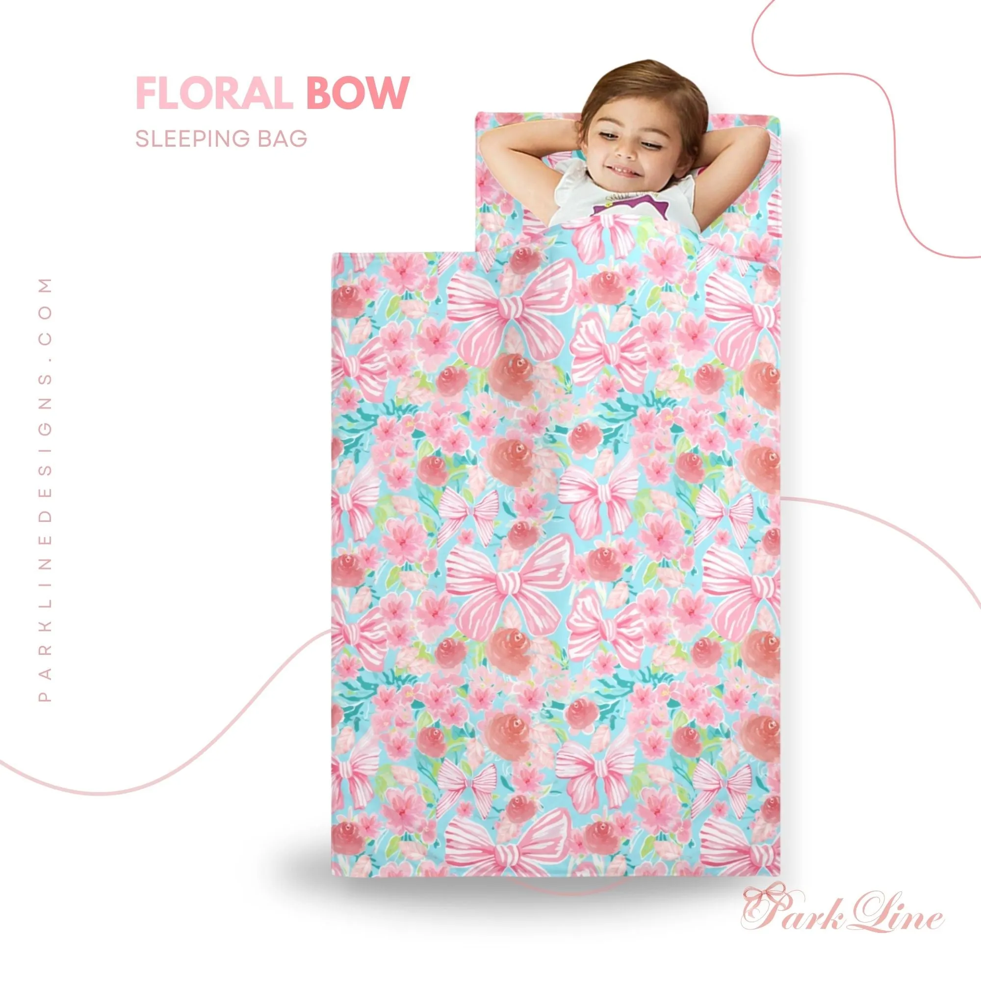 Victoria Pink Kids' Long Sleeping Bag | A Catchy Blend of Comfort & Style | Lightweight and Durable Sleeping Bag for Kids (Copy)