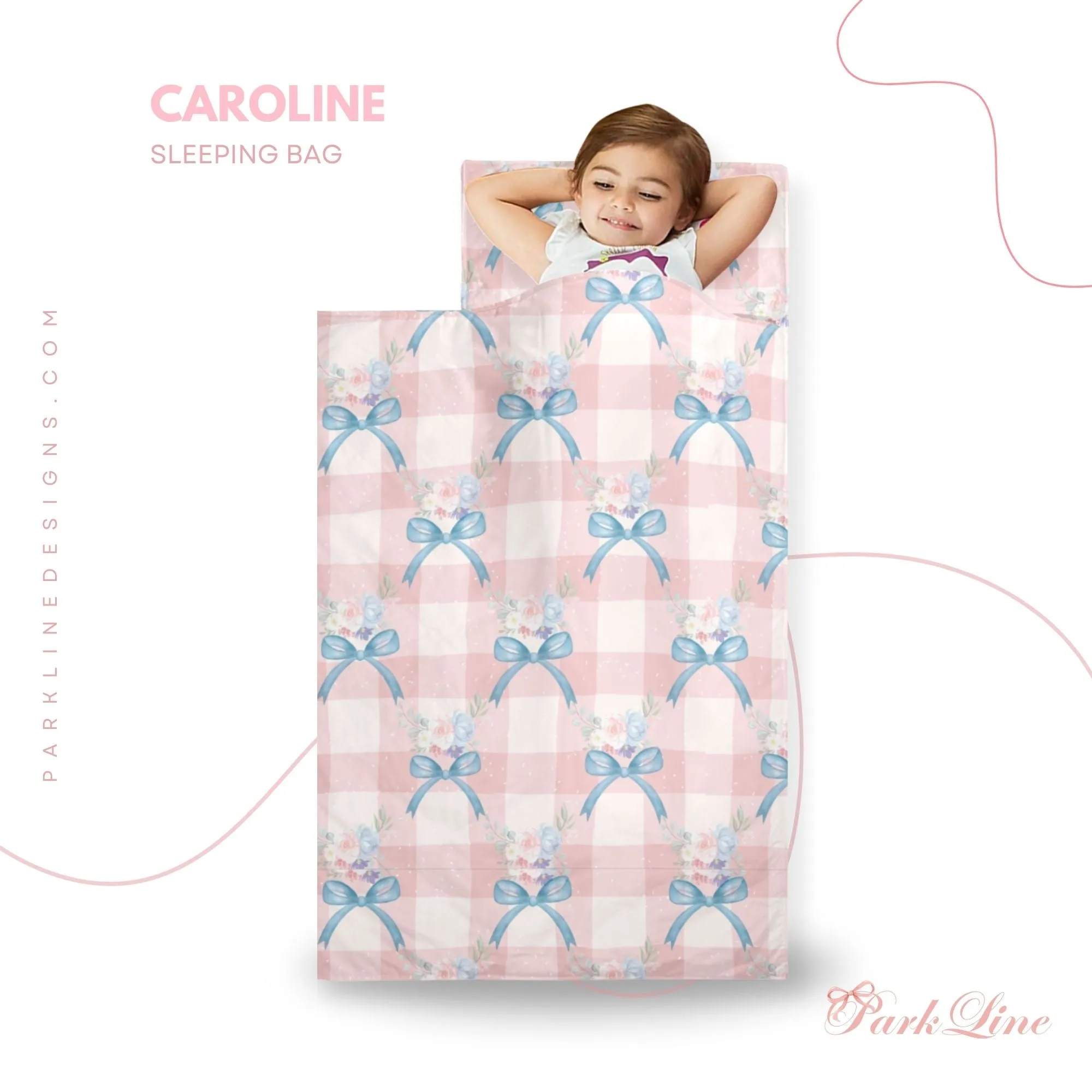 Victoria Pink Kids' Long Sleeping Bag | A Catchy Blend of Comfort & Style | Lightweight and Durable Sleeping Bag for Kids (Copy)