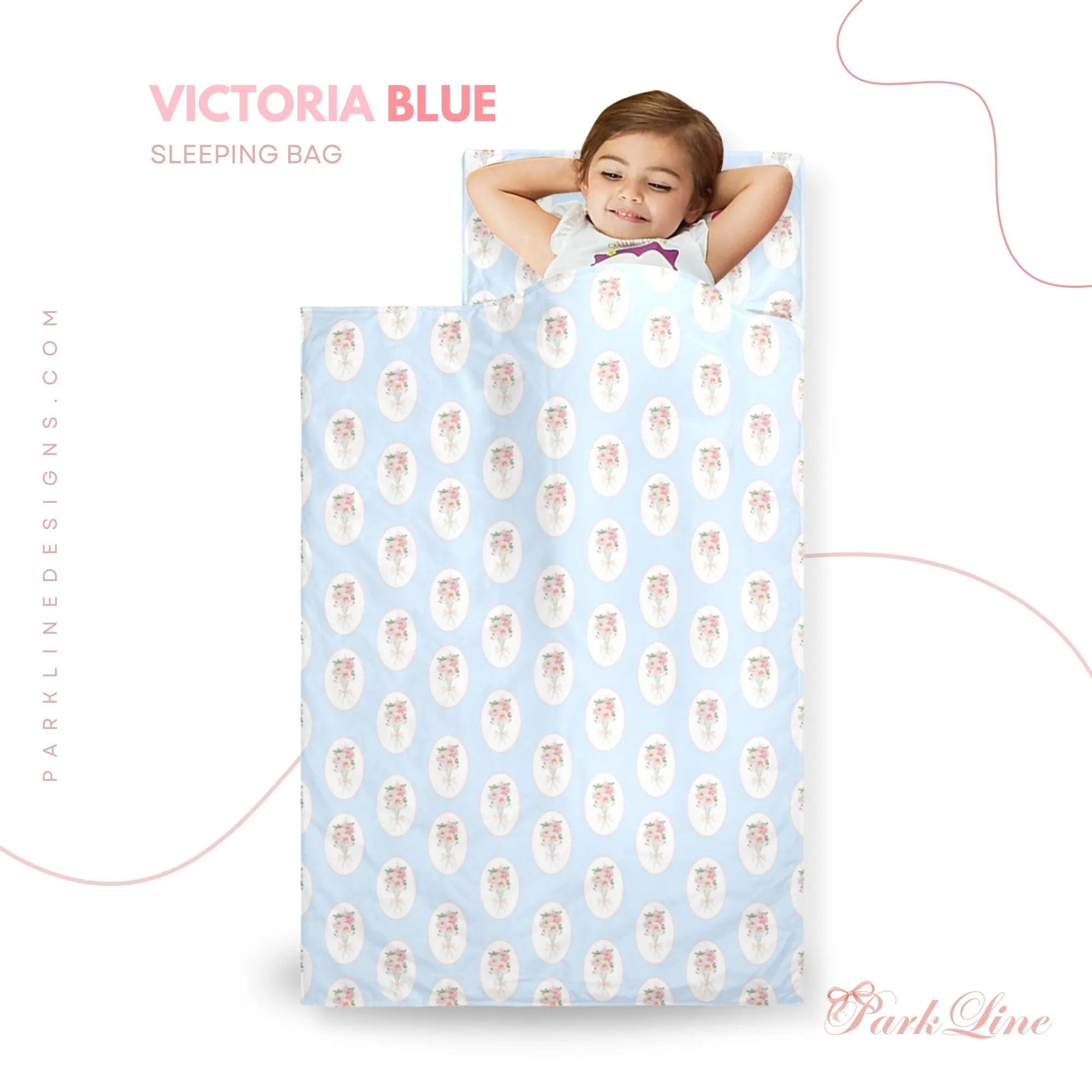 Victoria Pink Kids' Long Sleeping Bag | A Catchy Blend of Comfort & Style | Lightweight and Durable Sleeping Bag for Kids (Copy)