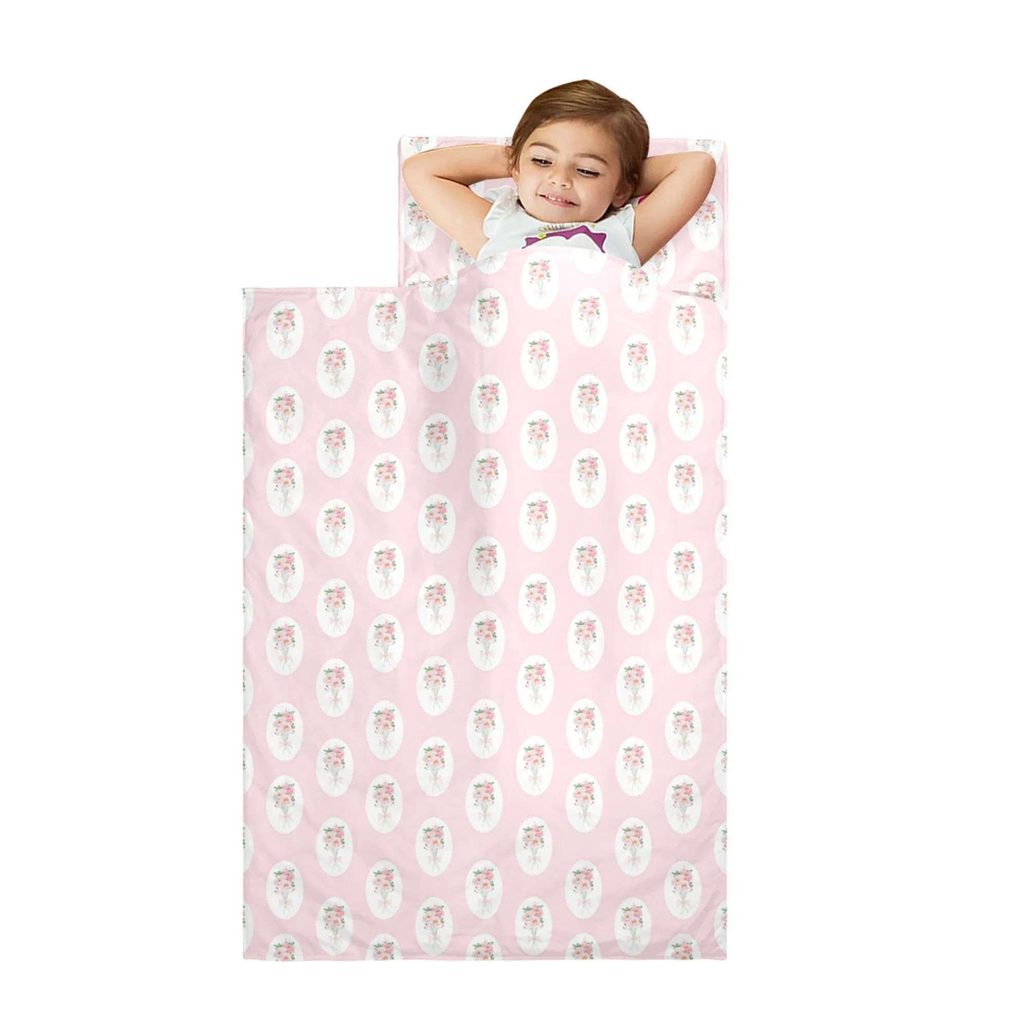 Victoria Pink Kids' Long Sleeping Bag | A Catchy Blend of Comfort & Style | Lightweight and Durable Sleeping Bag for Kids (Copy)