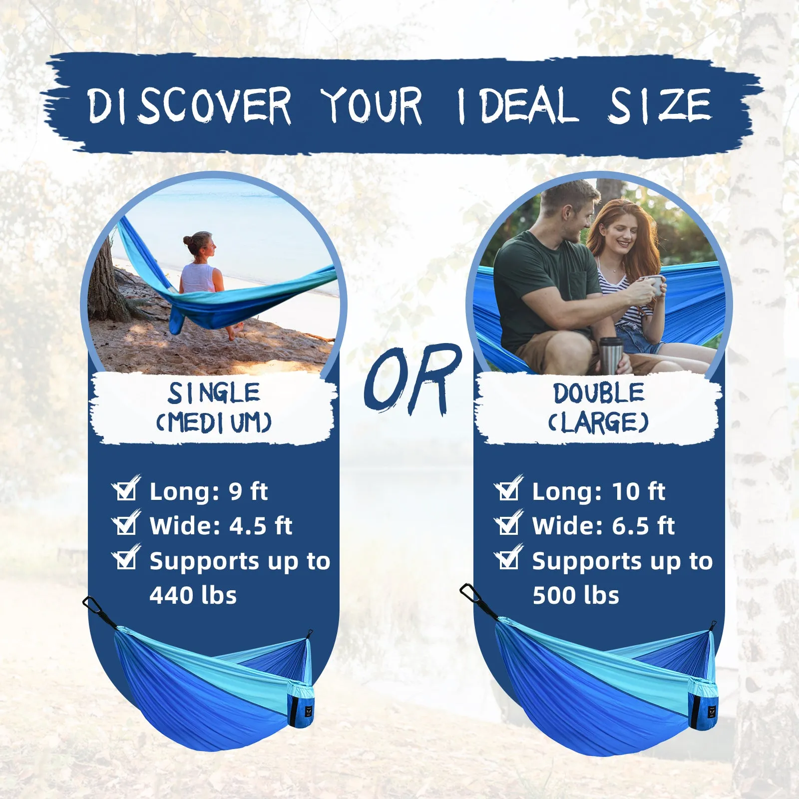 Windrest Camping Anti-rollover Hammock