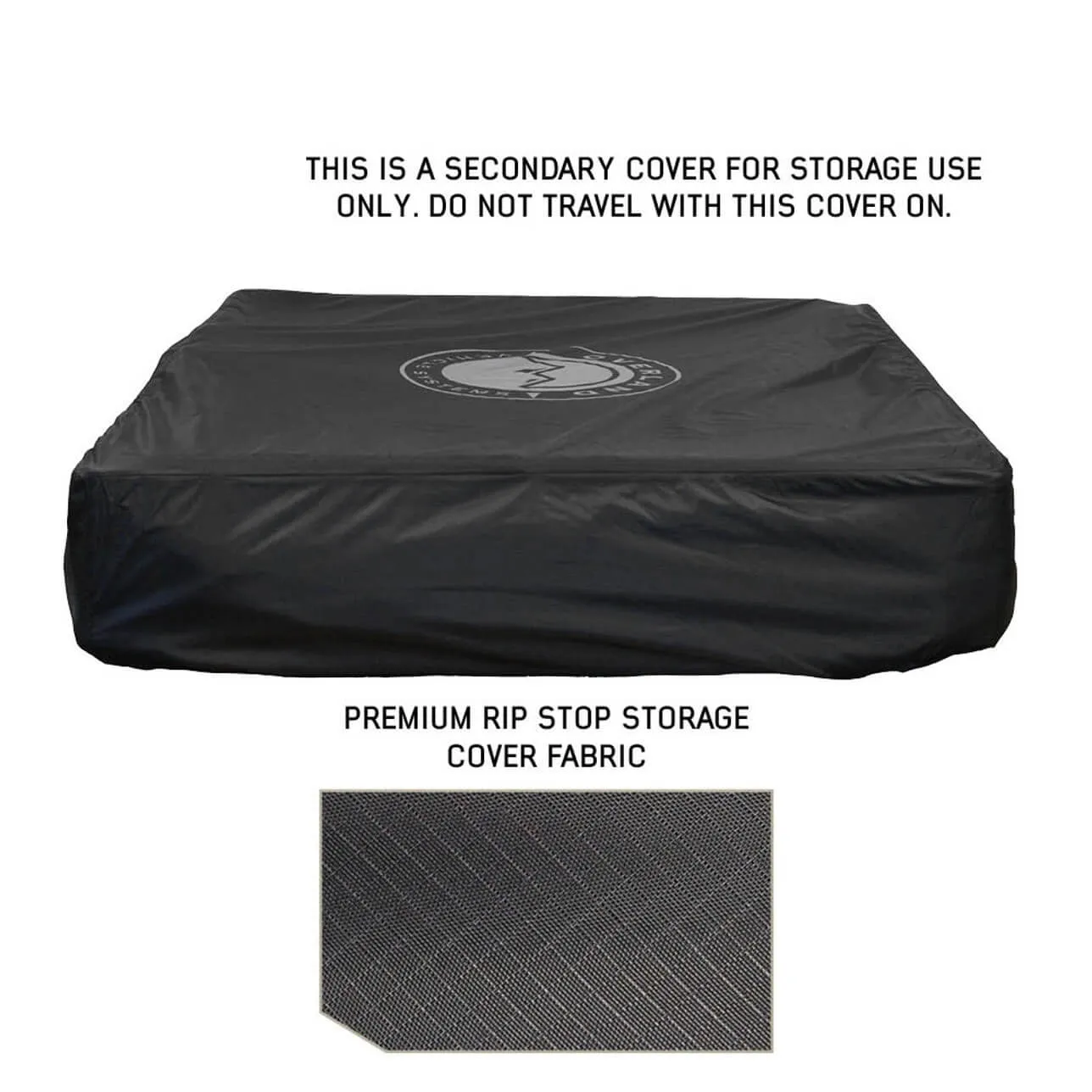XD Sherpa Hybrid Soft Shell Roof Top Tent, Blue Body & Black Rainfly